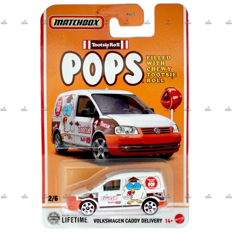 Matchbox Exclusive Volkswagen Caddy Delivery TOOTSIE ROLL POPS
