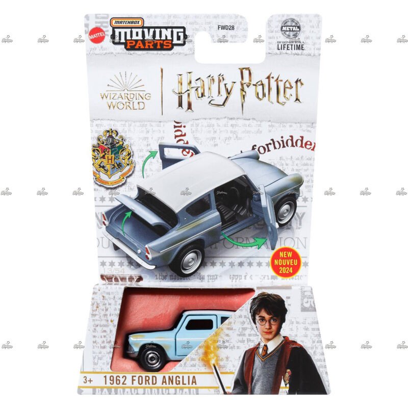 Matchbox Moving Parts 1962 Ford Anglia HARRY POTTER EDITION
