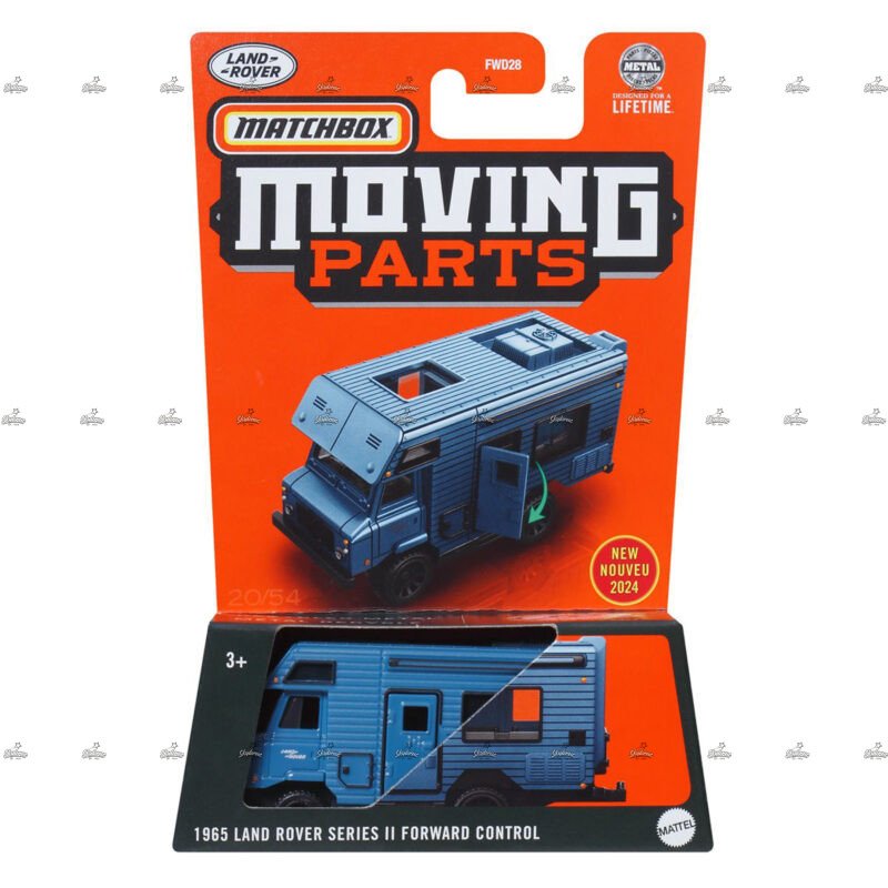 Matchbox Moving Parts 1965 Land Rover Series II Forward Control
