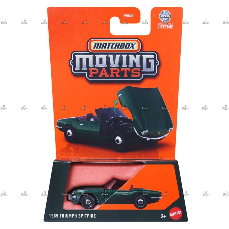 Matchbox Moving Parts 1969 Triumph Spitfire 2025 1