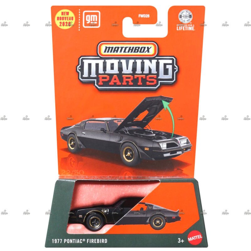 Matchbox Moving Parts 1977 Pontiac Firebird 2026