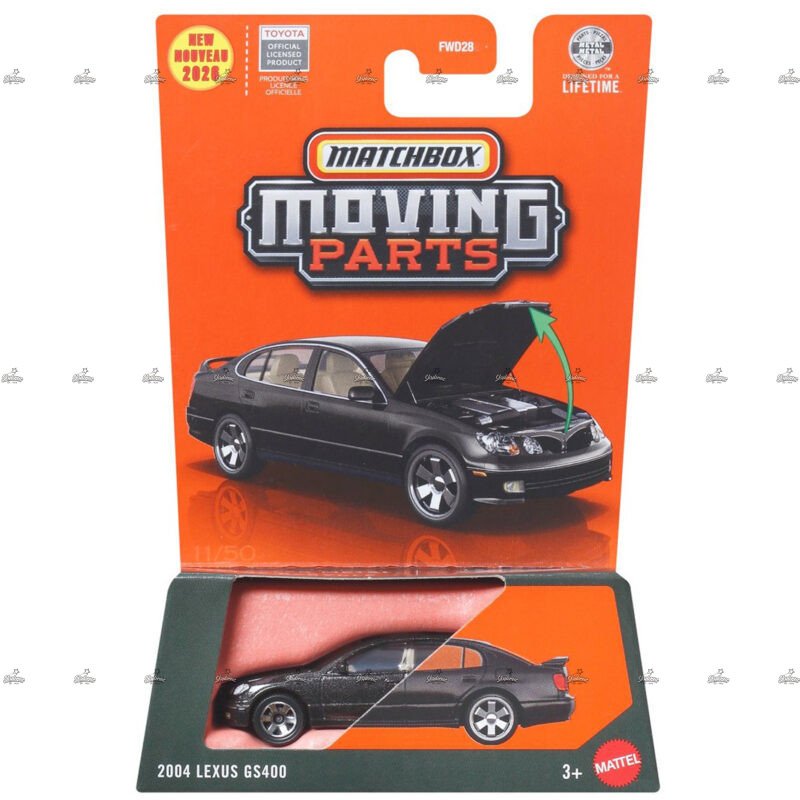 Matchbox Moving Parts 2004 Lexus GS400 2026 1