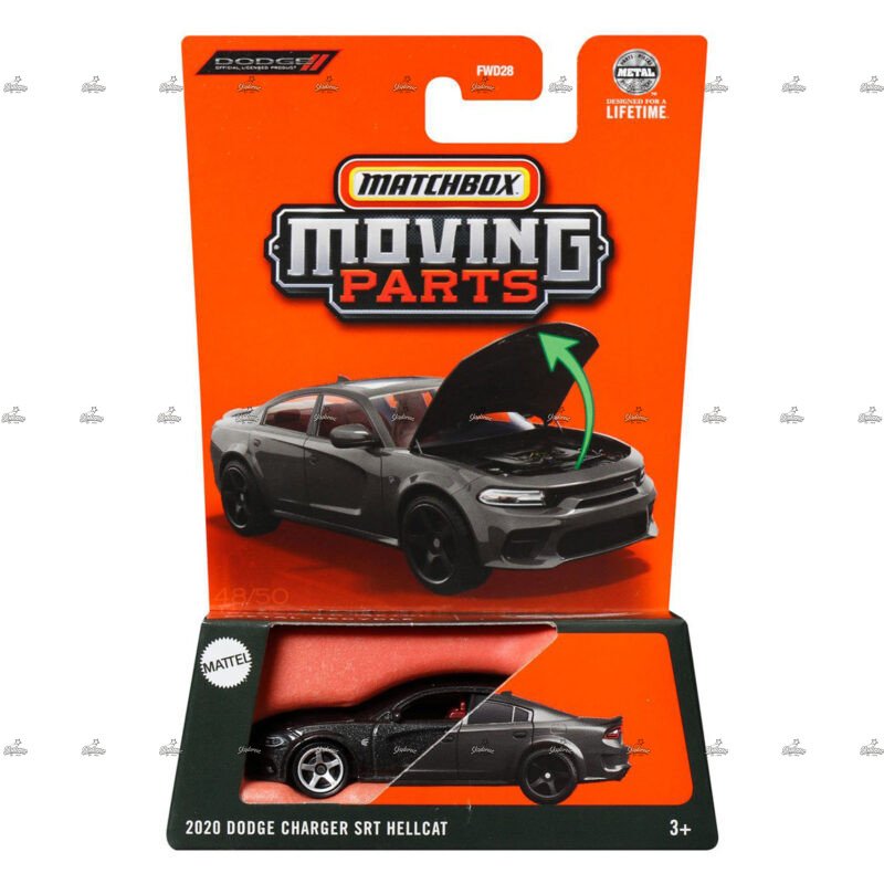 Matchbox Moving Parts 2020 Dodge Charger SRT Hellcat