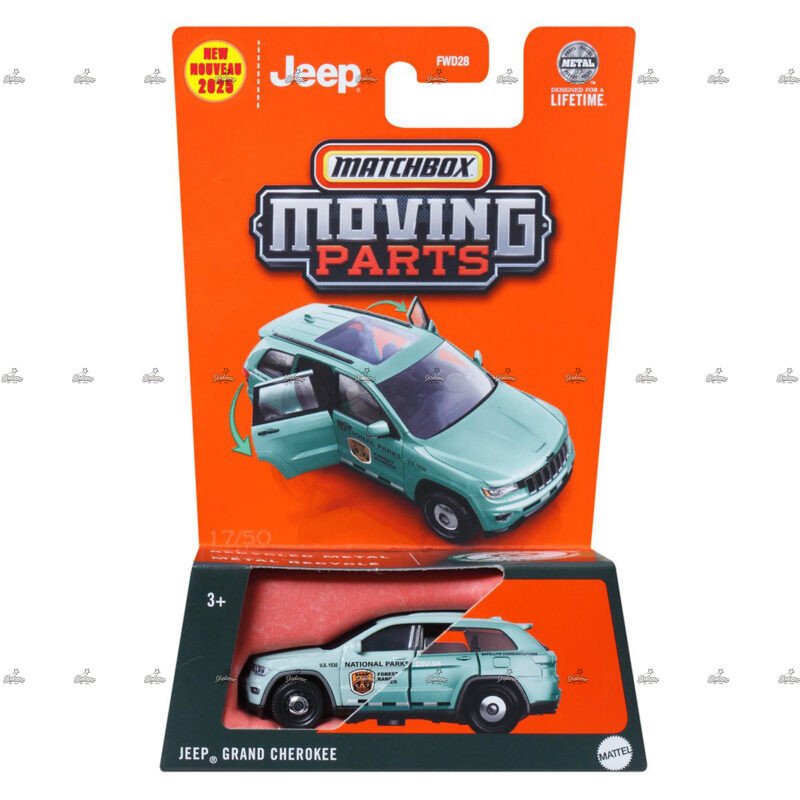 Matchbox Moving Parts Jeep Grand Cherokee 2025 Edition