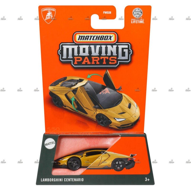 Matchbox Moving Parts Lamborghini Centenario 2025 Release