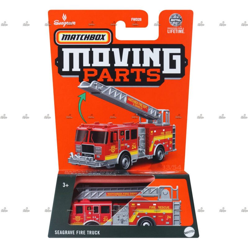Matchbox Moving Parts Seagrave Fire Truck