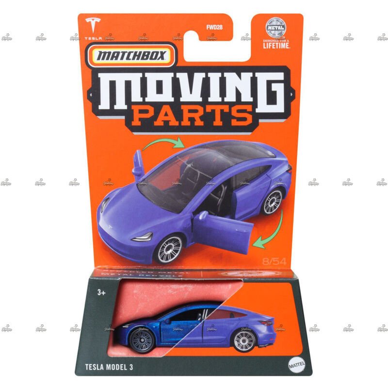 Matchbox Moving Parts Tesla Model 3