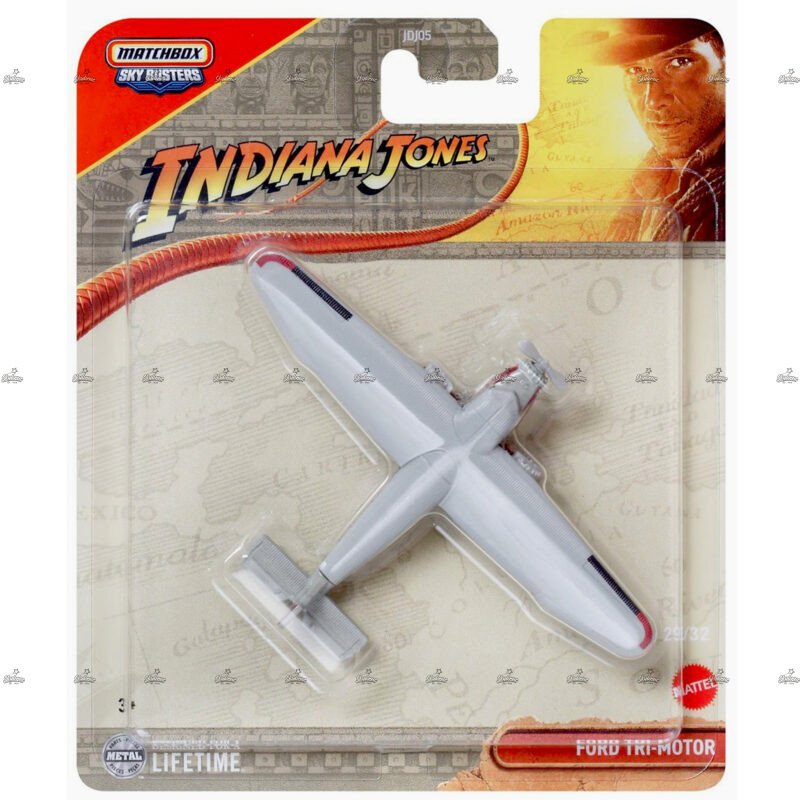 Matchbox Skybusters Ford Tri Motor INDIANA JONES 2025