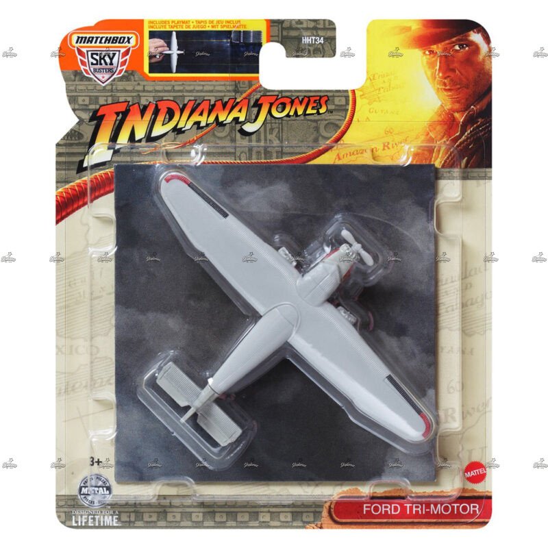 Matchbox Skybusters Ford Tri Motor INDIANA JONES