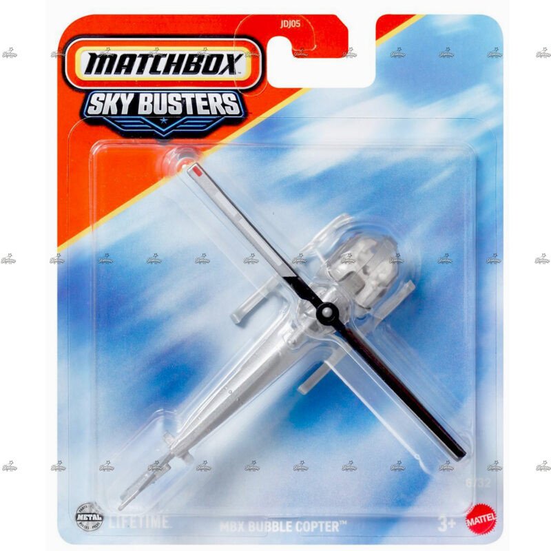 Matchbox Skybusters MBX Bubble Copter 2025