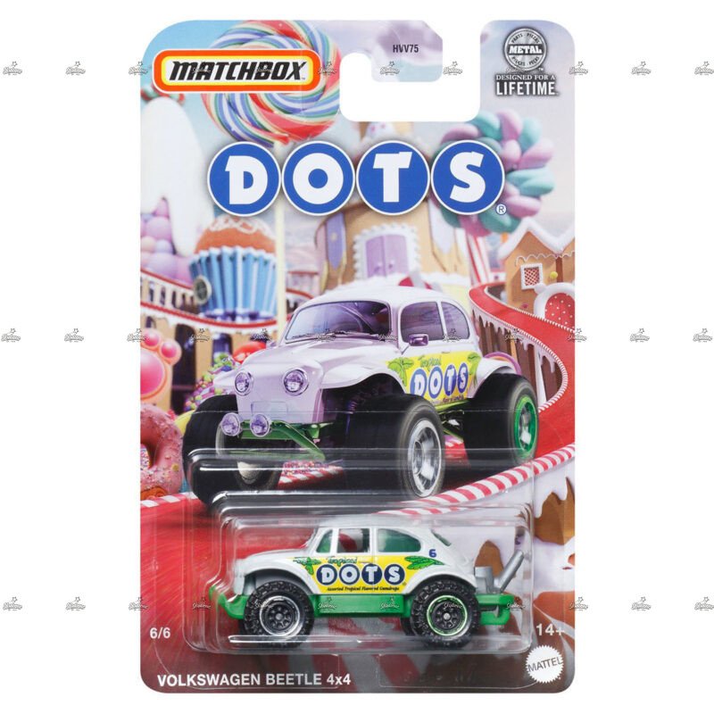 Matchbox Volkswagen Beetle 4 X 4 DOTS1