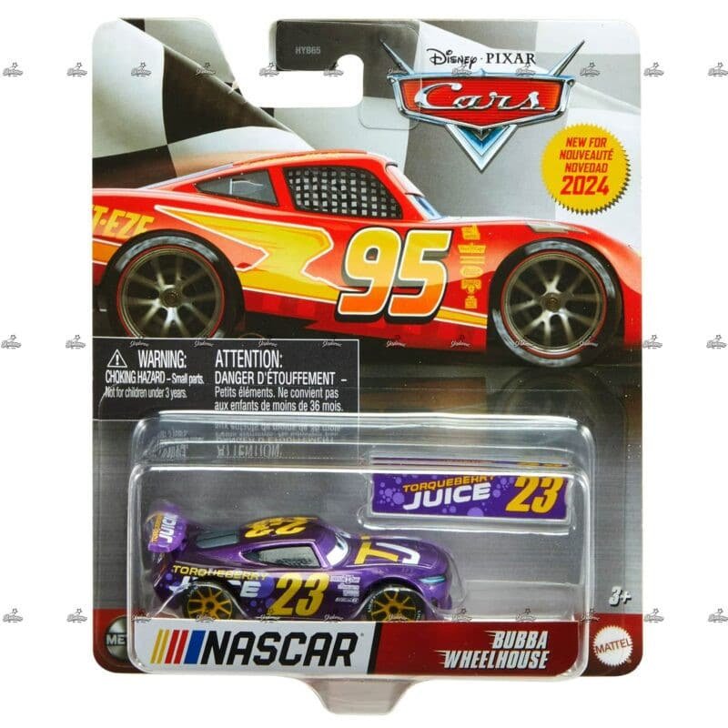 Mattel Disney Pixar Cars – Bubba Wheelhouse Nascar Edition – DISNEY 2024