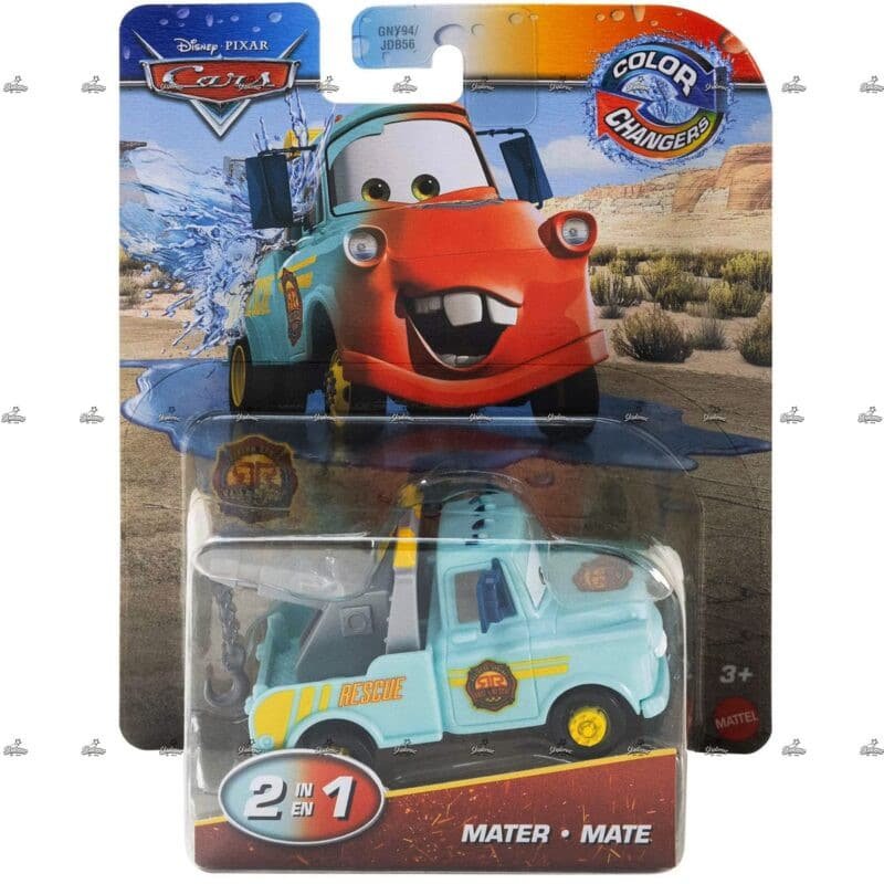 Mattel Disney Pixar Cars – Radiator Springs Race Rescue Mater Color Changers Disney