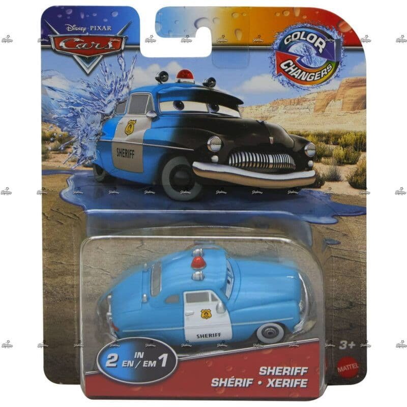 Mattel Disney Pixar Cars – Sheriff Color Changers – DISNEY
