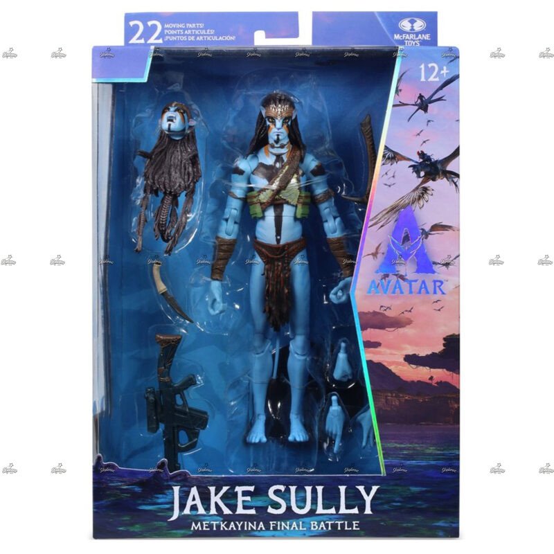McFarlane Toys Jack Sully Metkayina Final Battle Avatar Fire And Ash