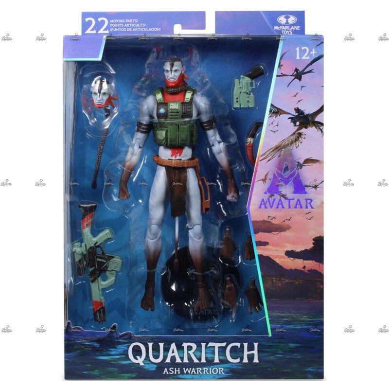 McFarlane Toys Quaritch Ash Warrior Avatar Fire And Ash