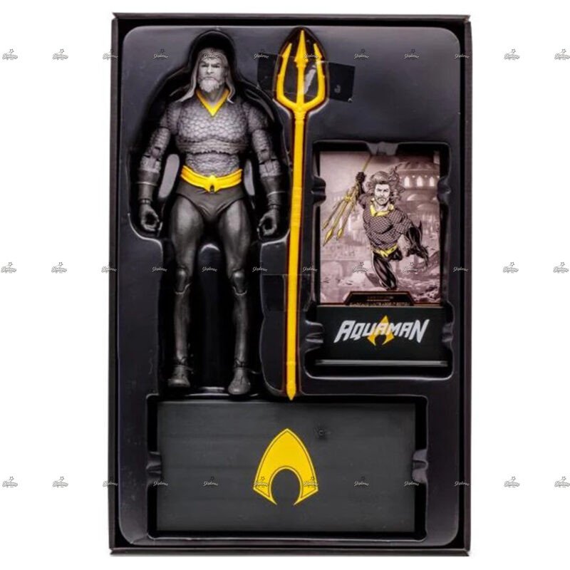 Mcfarlane Toys Aquaman Endless Winters BLACK AND WHITE ACCENT COLLECTION B