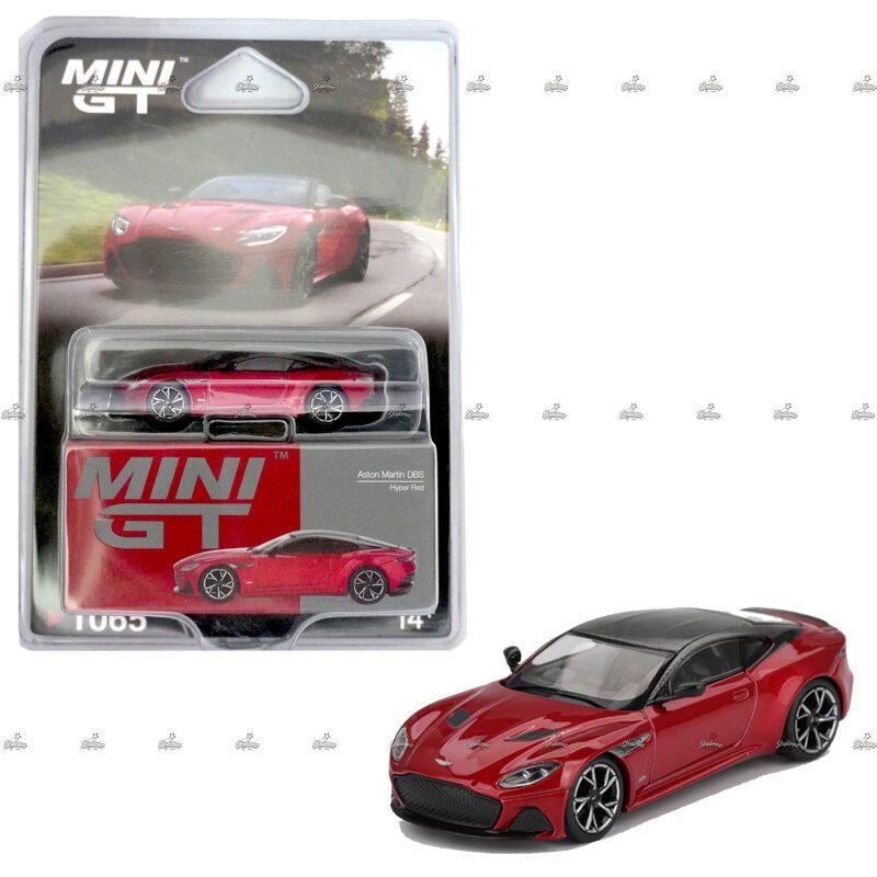 Mini GT Aston Martin DBS Hyper Red 1065