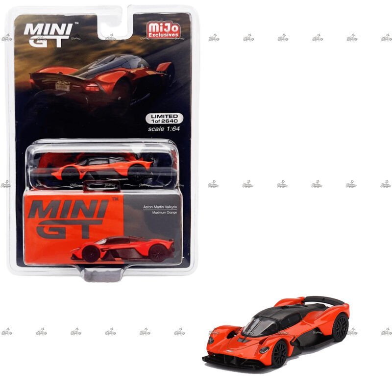 Mini GT Aston Martin Valkyrie Maximum Orange 678