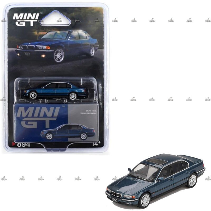 Mini GT BMW 750IL Sorrento Blue Metallic 894