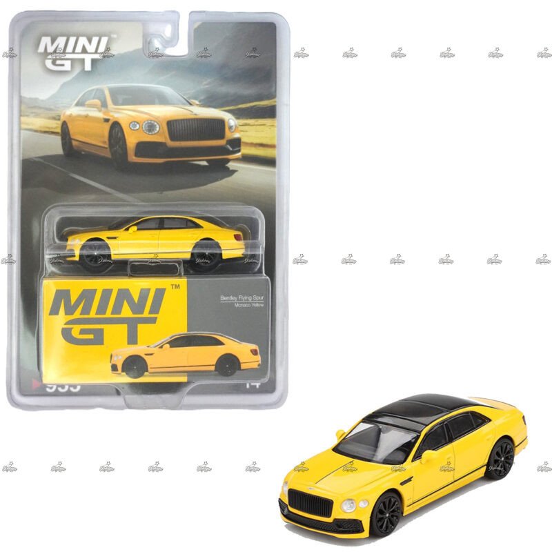 Mini GT Bentley Flying Spur Monaco Yellow 955