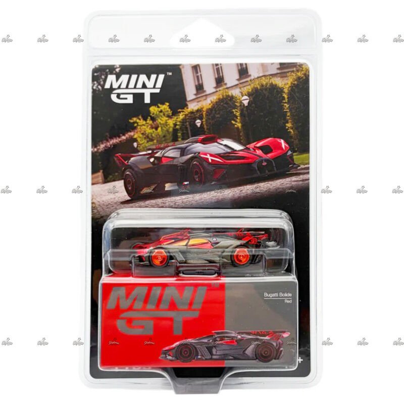 Mini GT Bugatti Bolide Red 1105 Chase