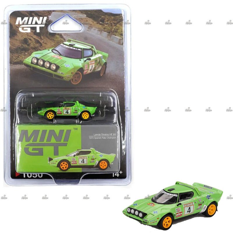 Mini GT Lancia Stratos HF 4 1979 Spanish Rally Champion 1050