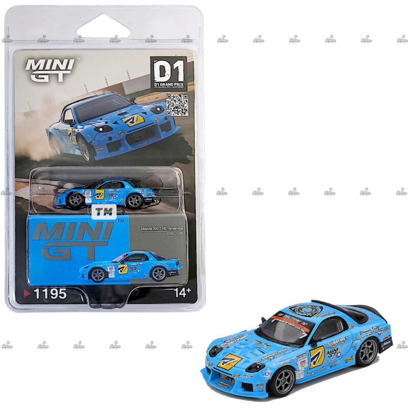 Mini GT Mazda RX 7 RE Amemiya 2025 D1GP 1195
