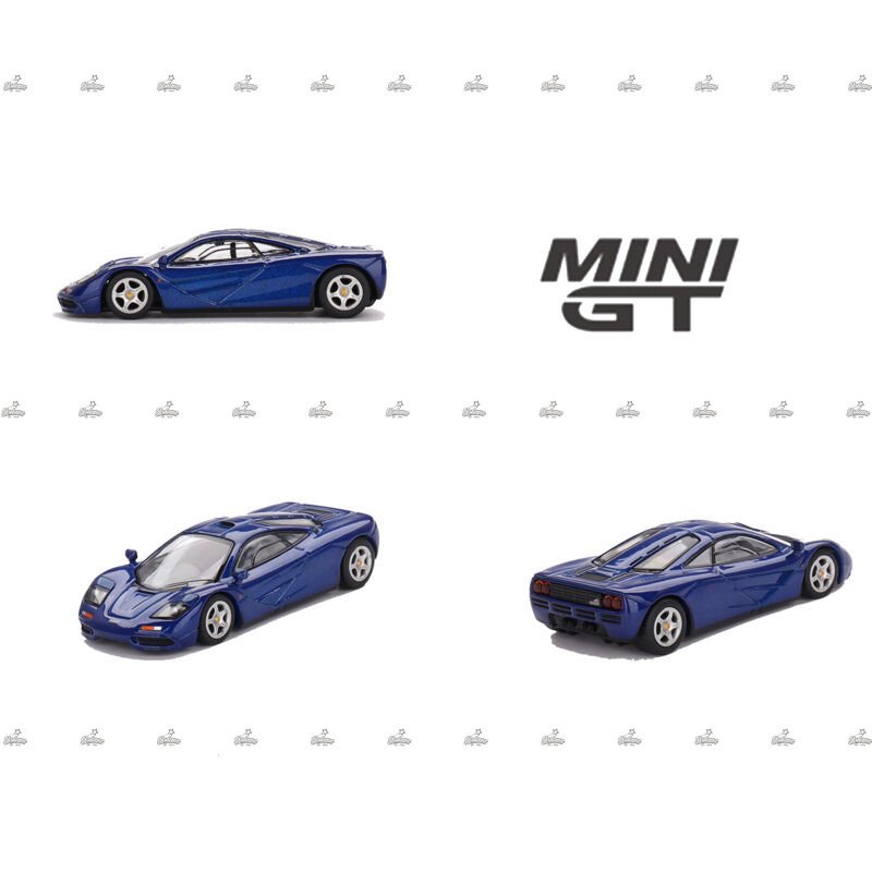 Mini GT Mclaren F1 Cobalt Blue 629 A 1