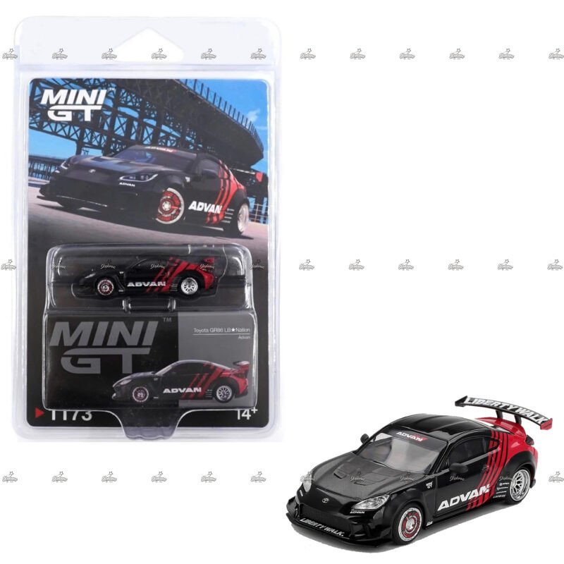 Mini GT Toyota GR86 LB Nation Advan 1173