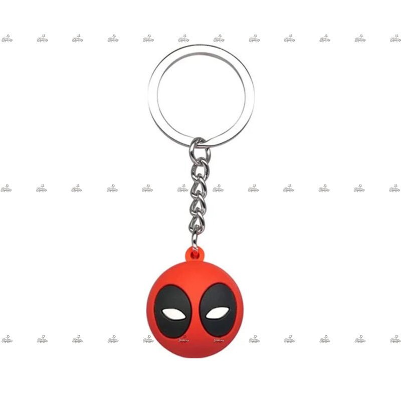 Monogram Deadpool Keychain Marvel