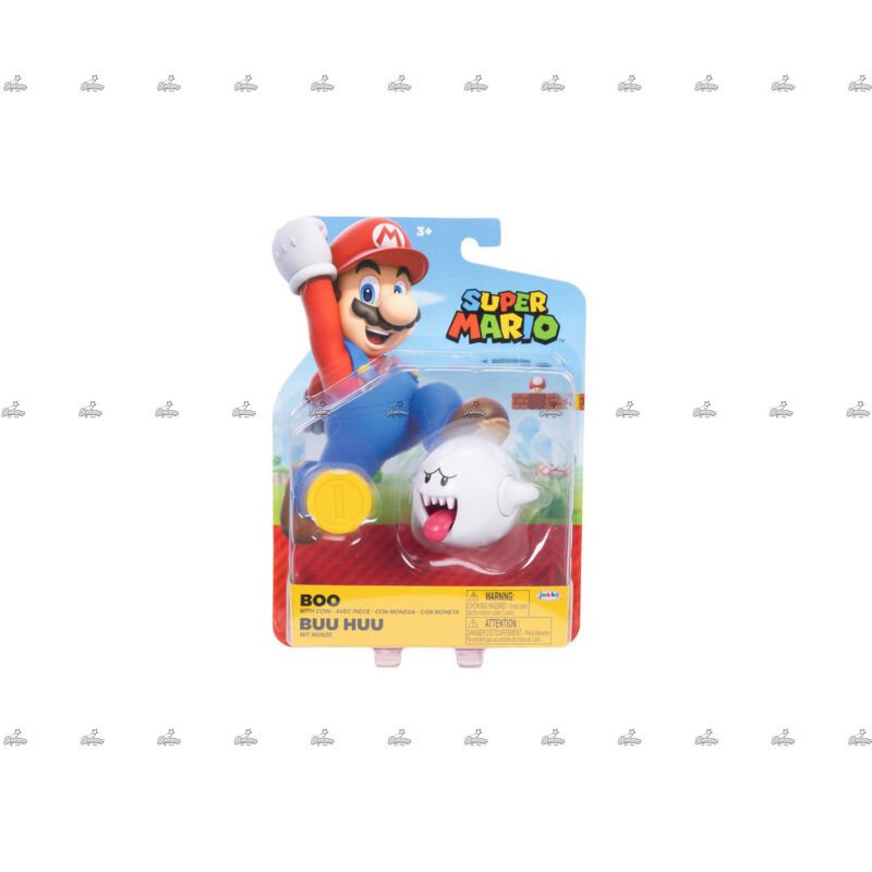 Nintendo Super Mario 4 Inch Action Figure BOO