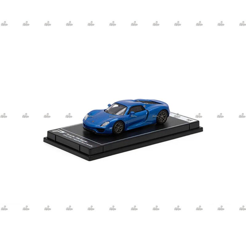 Poster Cars H18 Porsche 918 Spyder Sapphire Blue Metallic