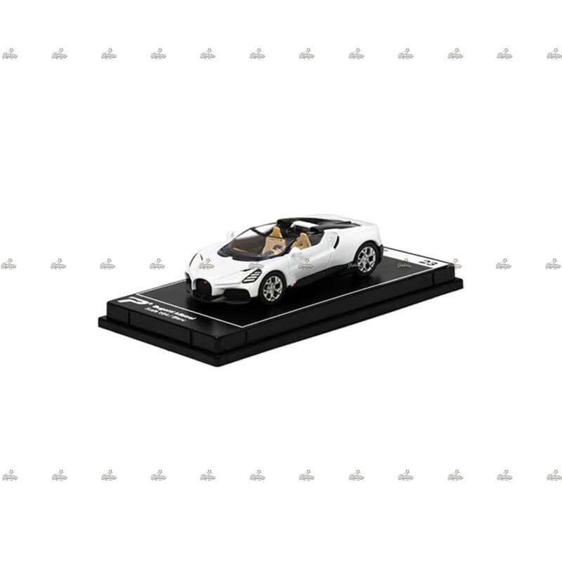 Poster Cars H23 Bugatti Mistral Blanc