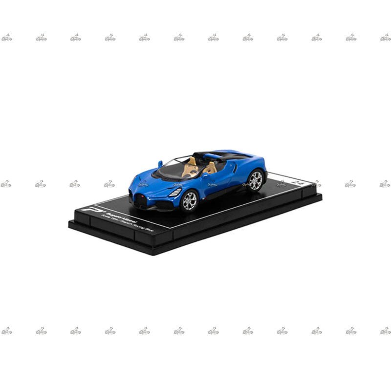 Poster Cars H24 Bugatti Mistral French Racing Blue