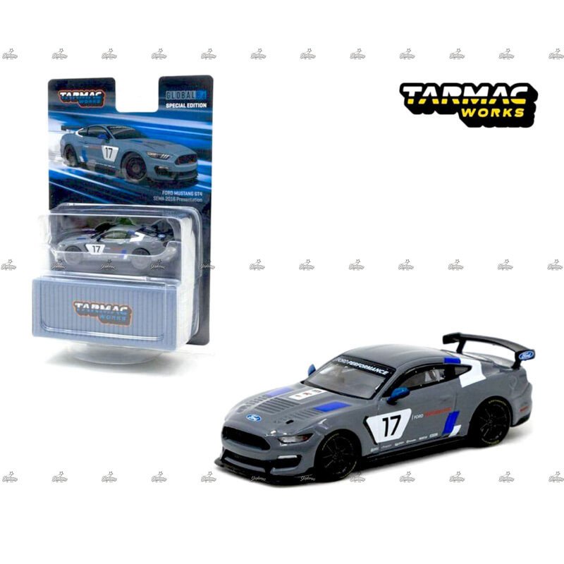 Tarmac Works Ford Mustang GT4 SEMA 2016 Presentation GLOBAL 64 SERIES SPECIAL EDITION