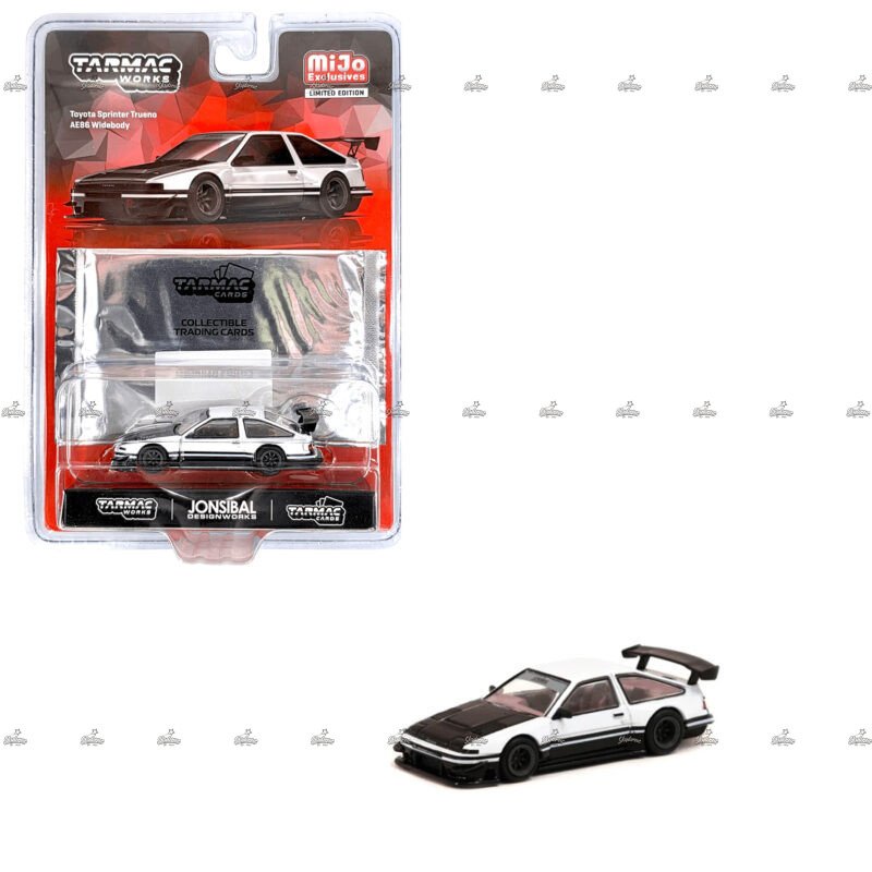 Tarmac Works Toyota Sprinter Trueno AE88 Widebody MIJO EXCLUSIVE