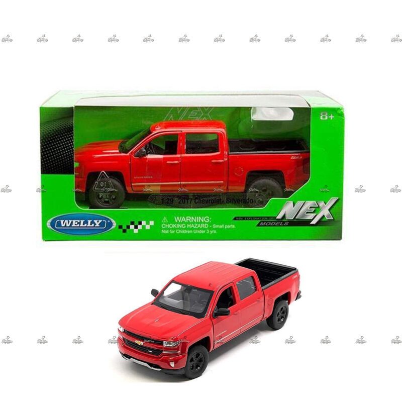 Welly 2017 Chevrolet Silverado 1 24