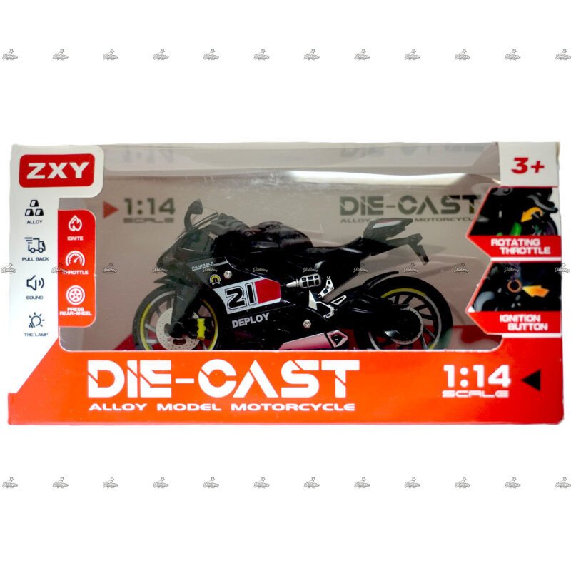 ZXY Die Cast Model H7788 1E Black